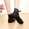 1Pairs Adult Kid Jazz Dance Shoes Lace Up Boots Woman Jazz Sneaker Dance Shoes Soft Light Weight Jazz Boots Ballet Shoes