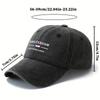 Cappellino da Baseball Unisex alla Moda e Versatile con Lettere Stampate AMSTERDAM, Leggero per l'Esterno, Visiera Curva, Cappellino da Baseball da Autista di Camion