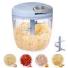 900ML/500ML Knoblauchpresse Knoblauchschneider Manueller Lebensmittel-Gemüseschneider Fleischwolf Küchenhelfer Handhackmesser Knoblauchstampfer