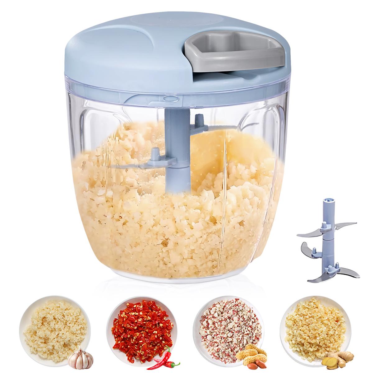 

900ML/500ML Garlic Press Garlic Chopper Manual Food Vegetables Cutter Meat Grinders Kitchen Gadgets Hand Mincer Garlic Masher