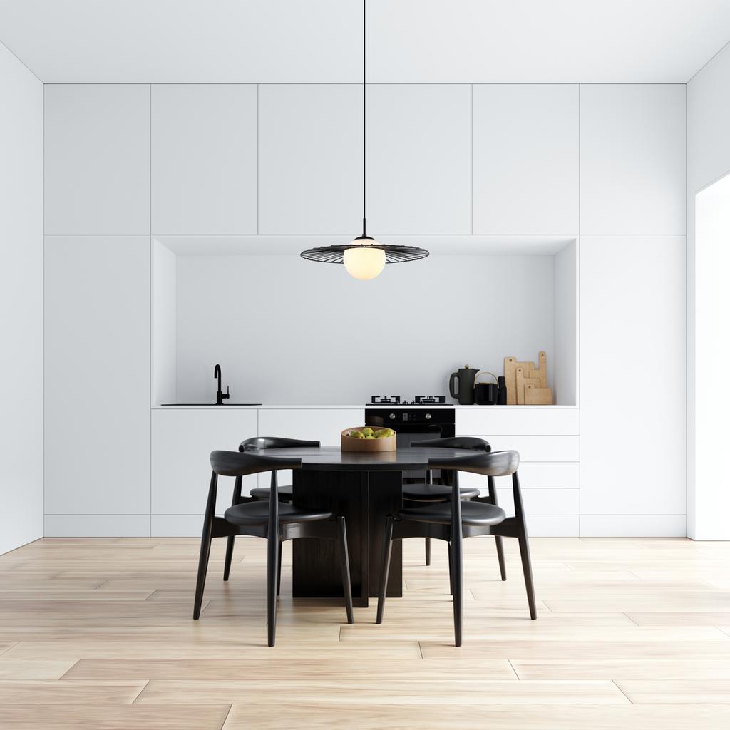 Lampa Wisząca Sally 1 E27 Czarny Italux Mdm-4003/1 Bk
