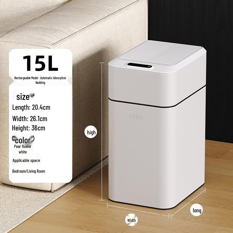 CCKO Smart Sensor Stainless Steel Trash Can