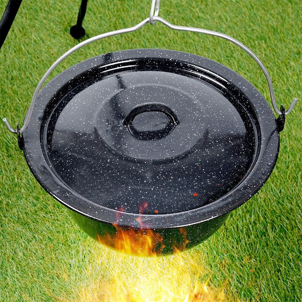 Emaildeckel für Kessel 40 cm, 13 l