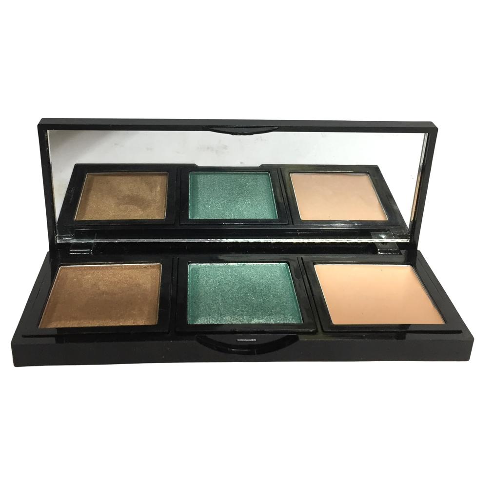 MASIBO USA Mini Palette Ombretti per Uso Quotidiano (Confezione da 3)