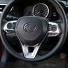 Matte Silver Trim 3pcs ABS Steering Wheel For Toyota Corolla -
