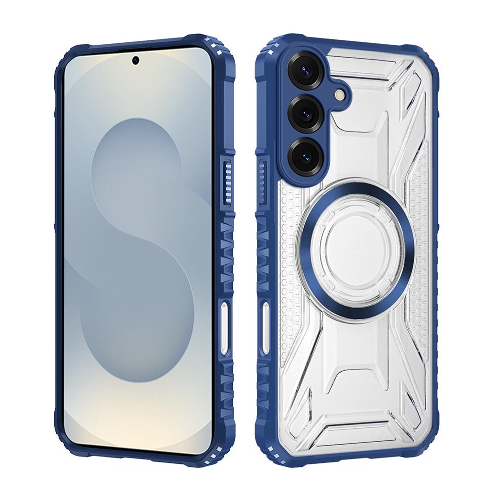 KEYSION Custodia Magnetica Trasparente per Samsung S26 Ultra 5G Silicone+PC Custodia per Telefono Resistente agli Urti per Galaxy S26 S26+Plus