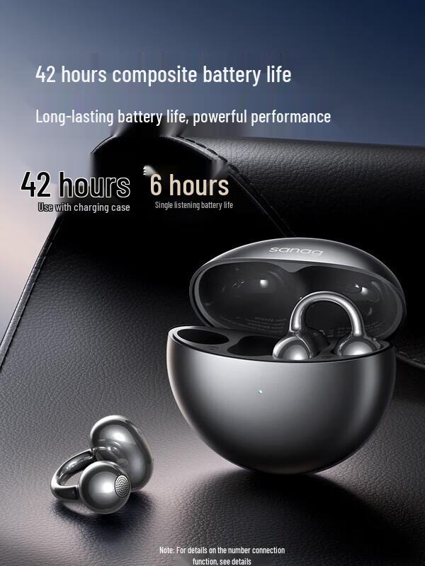 SANAG S6S Ultra Open-Ear Air Bone Conduction Wireless Sports Headphones