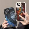 Game World Of Warcraft Leather Phone Case For IPhone 15 14 13 Pro Max 12 11 16 Plus Phone Cover
