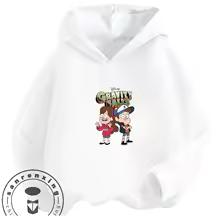 Autumn Winter Hoodie Gravity Falls Lovely Cartoon Print Casual Street Style Kids Boys Girls 3 14 Years Warm Soft Outdoor