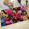 Sweet Home Welcome Doormat Sunflowers Entrance Carpet Non-Slip Floor Rugs Indoor Use Flower bedroom Kitchen Home Decoration Mats