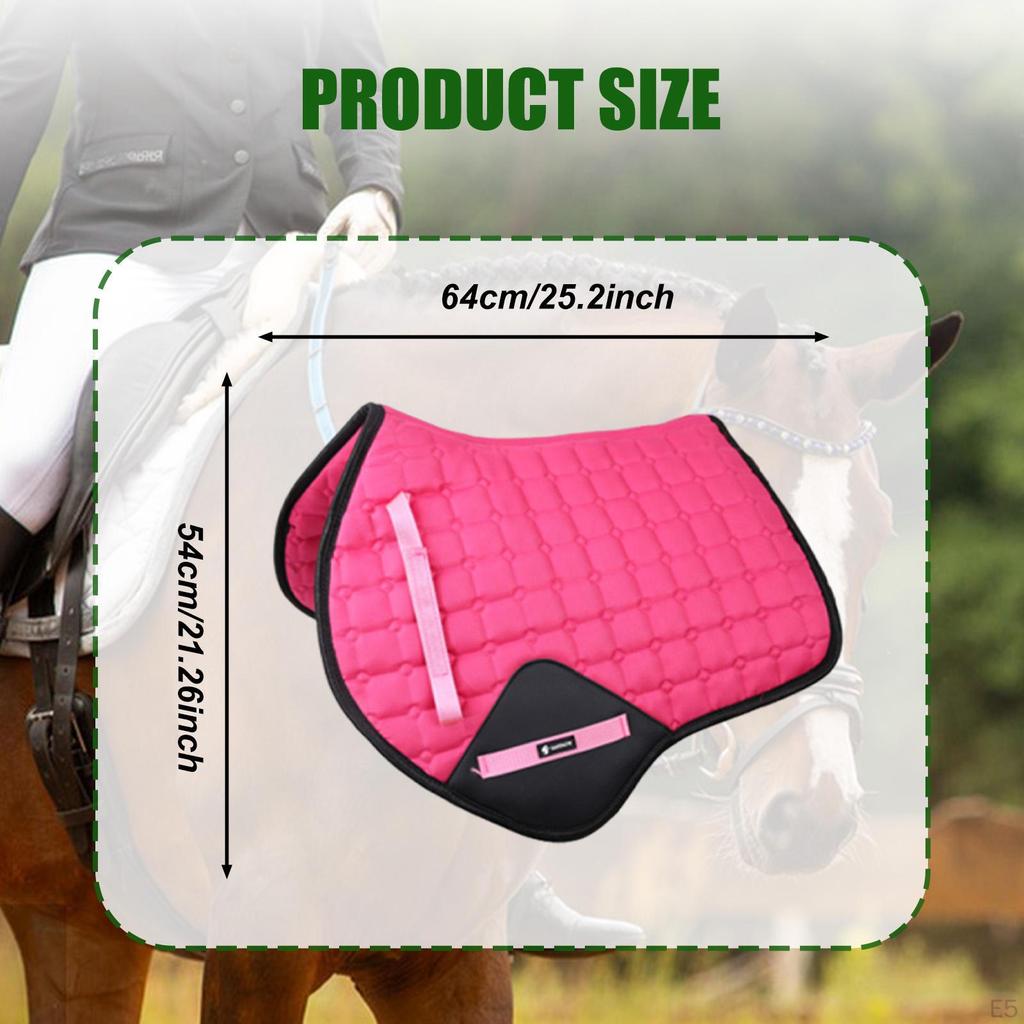 Comfortable Saddle Blanket for Riding, with Shock-absorbing Properties.