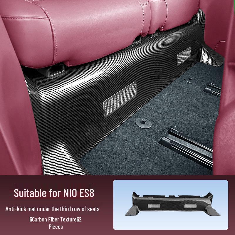 Nio ES8 Third Row Seat Protection Mat - Anti-dirt & Anti-kick Car Interior Accessory for 26 Models