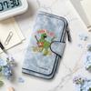 Dinosaur Rock Star Pattern Long Wallet Multi Card Slot Purse