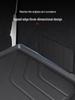 Ideal MEGA Trunk Mat & Three-Row Seat Back Protector - TPE Car Accessory