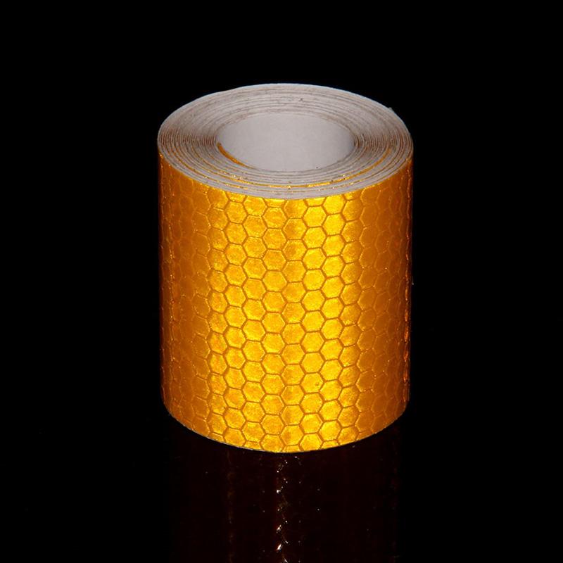 1/3M Reflective Car Stickers Waterproof Self-Adhesive Safety Warning Tape Strong Adhesive Reflectors Conspicuity Strip for Truck