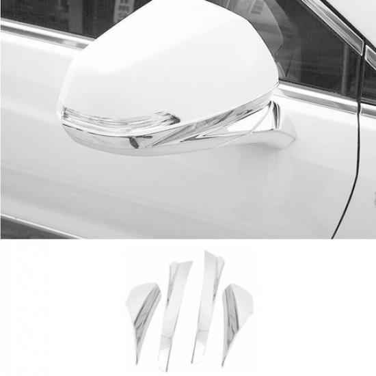 For Cadillac XT6 2020-2023 Chrome ABS Exterior Rear View Mirror Strip Cover Trim