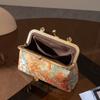 Handbag New Song Jinbao Retro Flower Cheongsam Dinner Bag Ladies Crossbody Bag Chain Party Bag