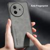 For Vivo Y39 5G Case Luxury PU Leather Phone Case For Vivo Y300i Back Cover Matte Silicone Shockproof Full Protection Coque