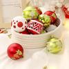 Xmas Tree Decorations 6cm Christmas Ornament Balls Gift Box Perfect for Holiday Home Party Decor and Festive Hanging Ornaments