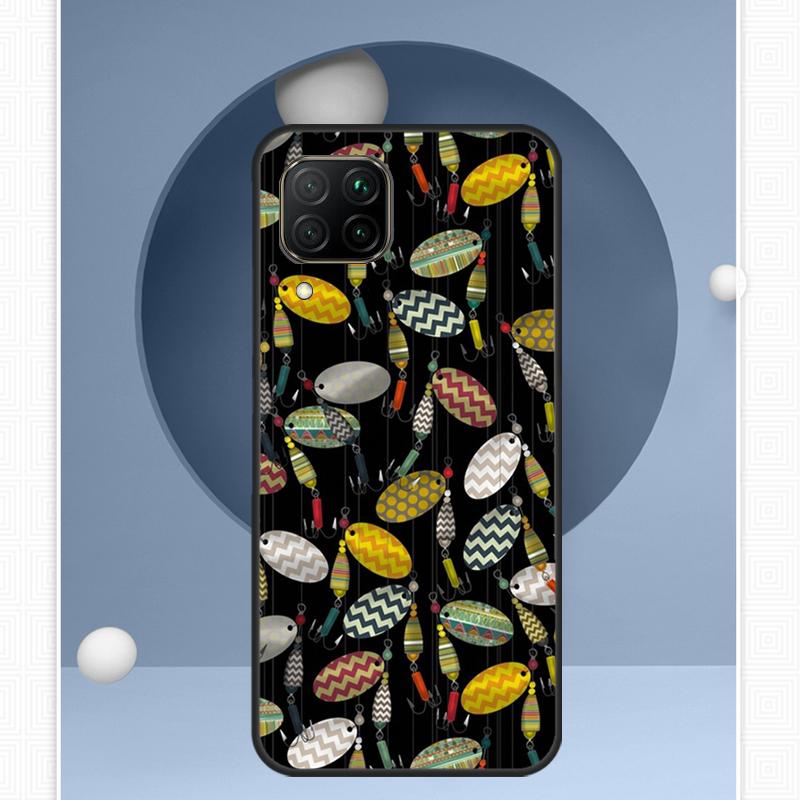 Fishing Tackle For Huawei Nova 12s 12i 11i 8i Y91 Y60 Y70 Y72 Y90 Y61 9 10 SE P20 P40 Lite P30 P60 Pro Case