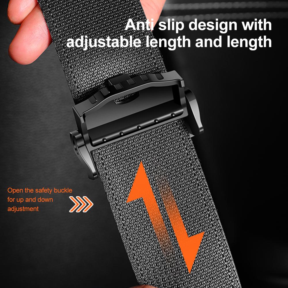 Car Seat Belt Limiter Buckle Seat Belt Adjustment Safety Clip Anti-slip Distance Limiter Fixed Buckle for Interior Accessories