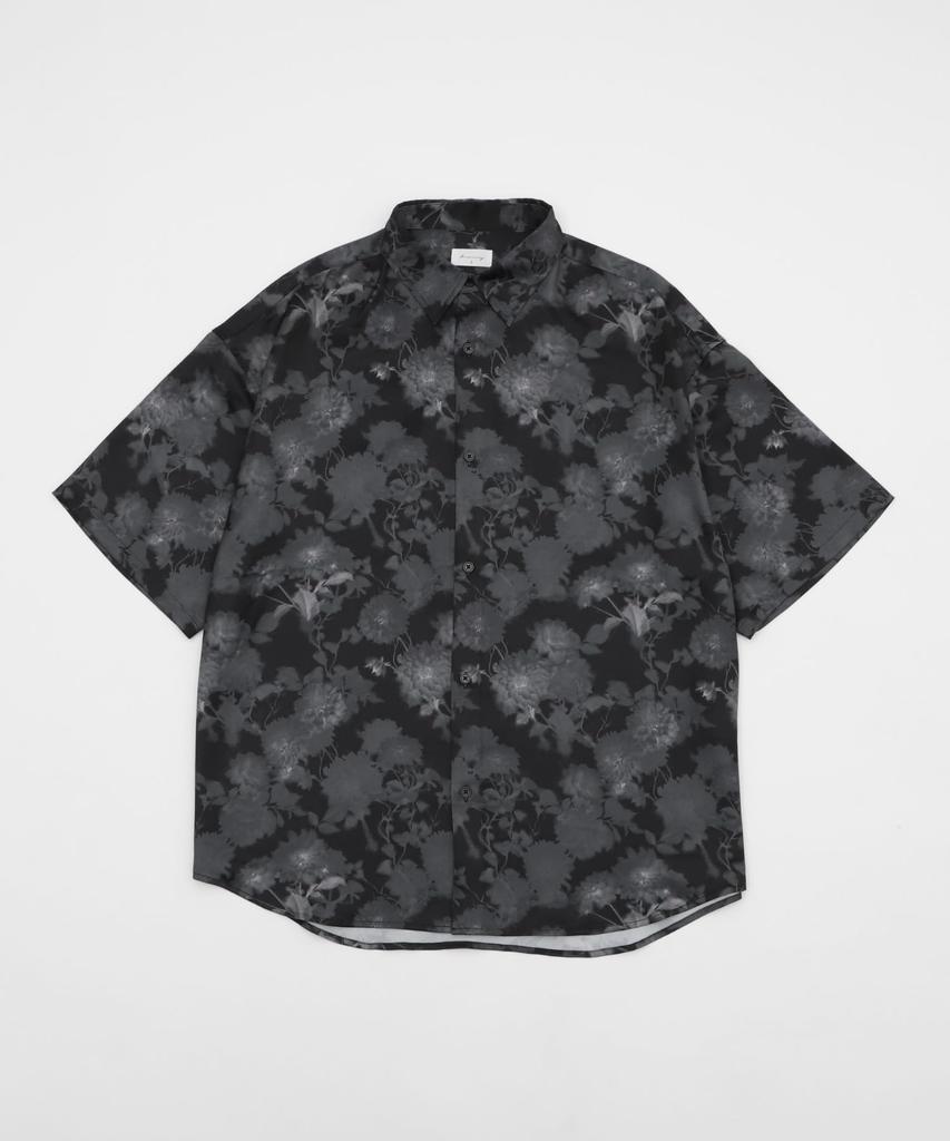 WEGO Amundsen Pattern Short Sleeve Big Summer Size Pattern 4 Men's Shirt, Print, Top, Gift, L,