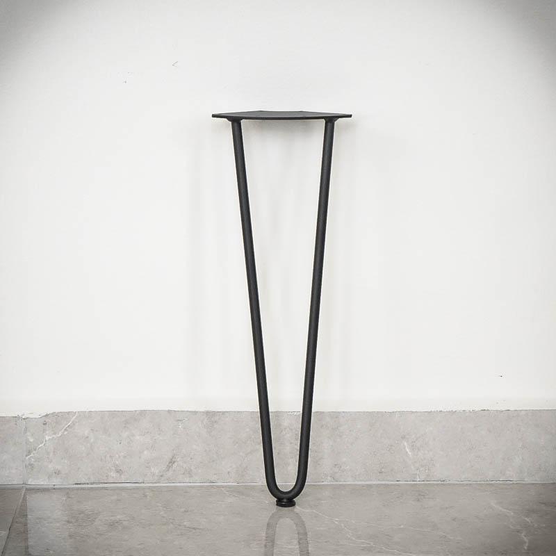 HAIRPIN Double Rod Leg 40 BLACK