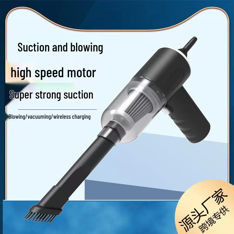

Wireless Handheld Vacuum Cleaner with Dual Suction and Blowing for Home and Car Use