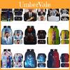 Elementary Students School Backpack Set Lightweight Oxford With Multiple Compartments For Afterschool Tutorage