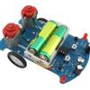 D2-5 Intelligent Cart DIY Kits Auto Trace Patrol Cart DIY Soldering Practice Kit Intelligent Tracking Line Car Kit