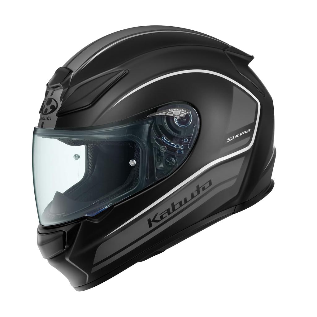 OGK KABUTO Motorcycle Helmet Full Face SHUMA NOVA Flat Black Gunmetal (Size L)