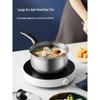 COOKER KING 304 Stainless Steel Milk Pot with Steamer