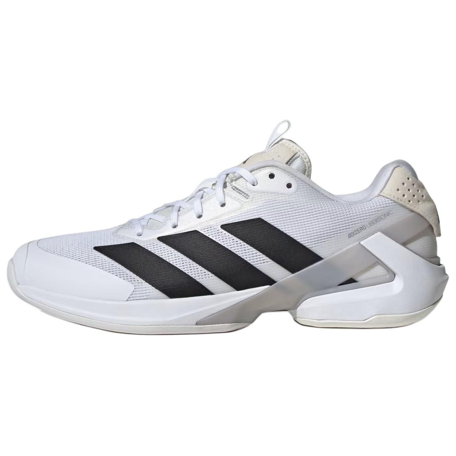 adidas Adizero Ubersonic 5  White Grey Black  Men s IE1376 EU 43⅓