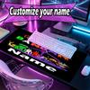 Custom Name Personalized Game Rainbow Friends Pattern Mousepad, Laptop PC Desk Mat, Decorative Desk Mat for Home Keyboard Pad Gift