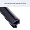 Special Silicone Seal Strip for Aluminum Doors/Windows: Windproof, Gap-Filling, Dustproof, Soundproof, Heat-Insulating, Silent Design.