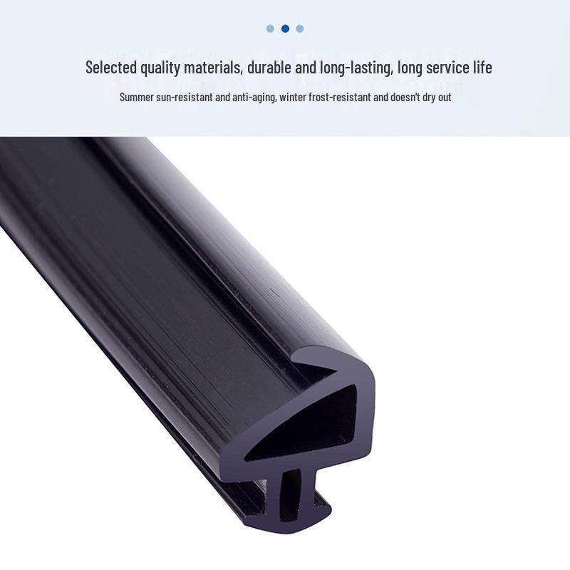 Special Silicone Seal Strip for Aluminum Doors/Windows: Windproof, Gap-Filling, Dustproof, Soundproof, Heat-Insulating, Silent Design.