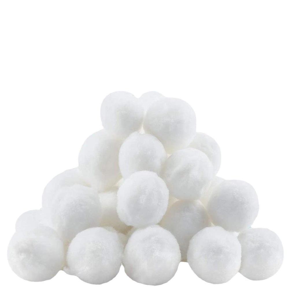 700g Boule de Fibre Blanche pour Filtres de Piscine, Emballé sous Vide OPP, Multi-Spécifications Transfrontalier