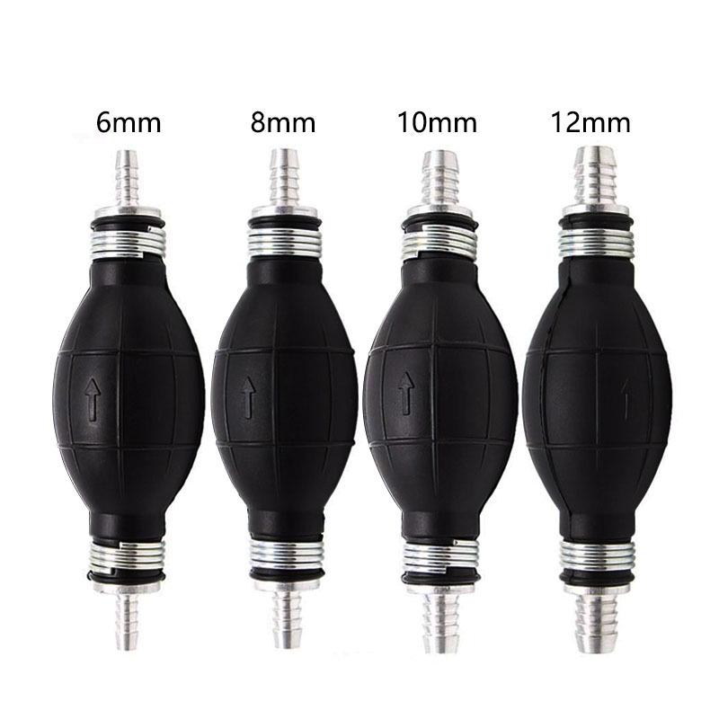 Aluminum Alloy One-Way Hand Squeeze Oil Pump for Car/Boat - 6/8/10/12 12mm Hand Oil Pump