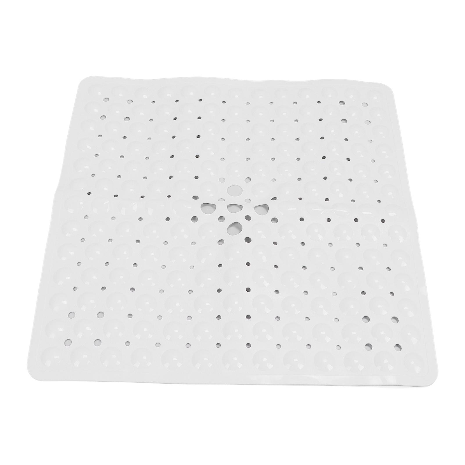 

Bathtub Shower Mats Large Washable Bathroom Bath Tub Floors Mat Accessories for Old Man White