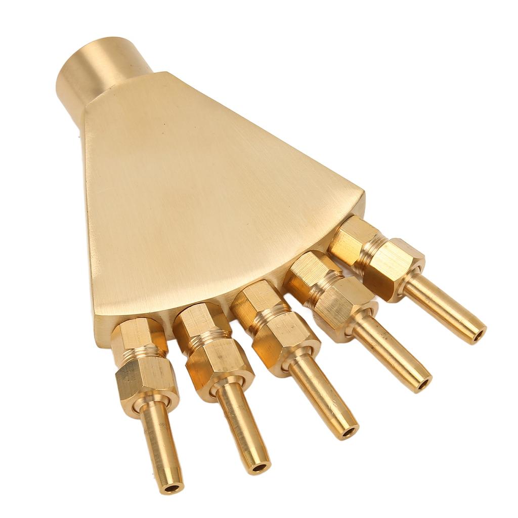 Adjustable Phoenix Tail Scattering Fountain Nozzle All Copper Phoenix Tail Fountain Nozzle