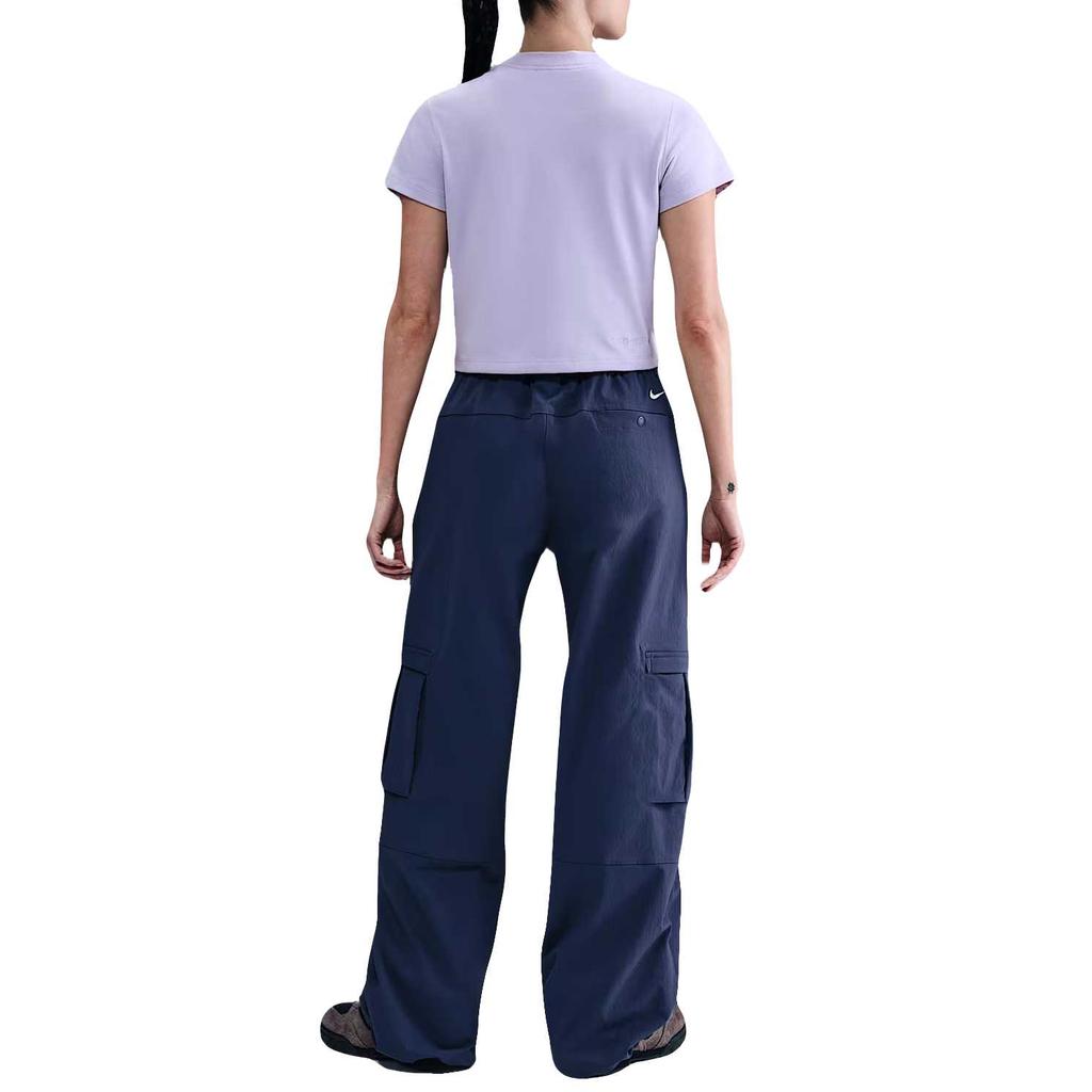 Nike Comfortable Fashionable Simple Versatile Short Sleeve T-Shirt Women Tops Purple HM6085515