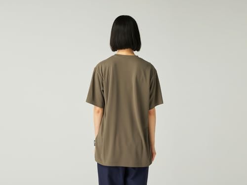 Snow Peak Flyfishing Club Graphic Short Sleeve T-Shirt SPF-TS-25AU902, Men's and Women's, Size M, GREIGE