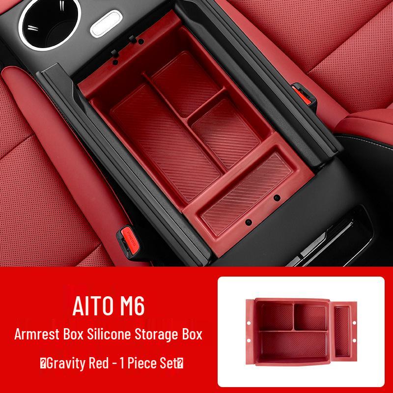 Silicone Armrest Storage Mat for 26 AITO M7/M8 Models