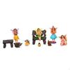 Fairy Garden Figurines Set HandPainted Miniature Bright Colors Desktop