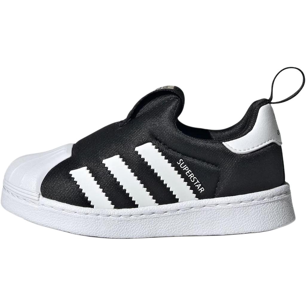 Adidas Originals Superstar 360 Classic Versatile Low-Top Walking Shoes Baby Shoes Black KI8790