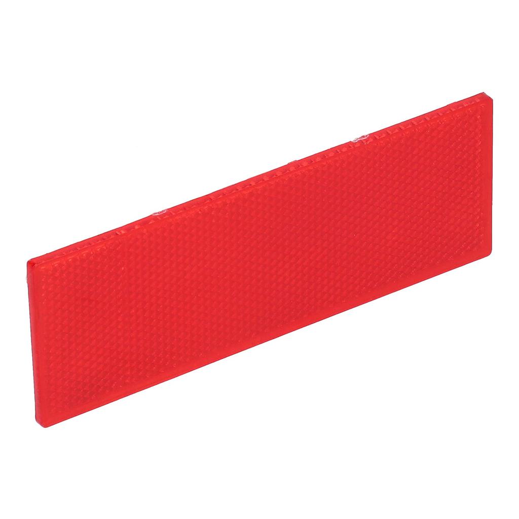 High Reflective Red Rectangle Warning Reflector Sticker for Truck Trailer, Stick Anywhere, Super Durable