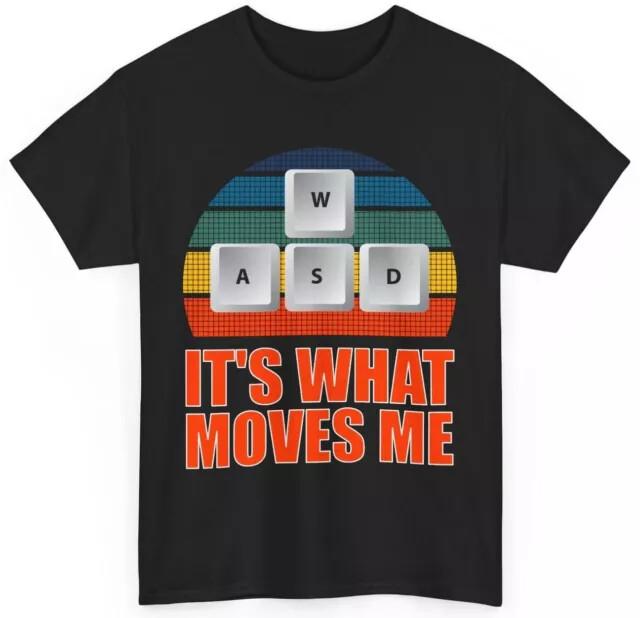 Video Games Shirt  It's What Moves Me Video Gaming Lovers Shirt  Gamer T-shirt