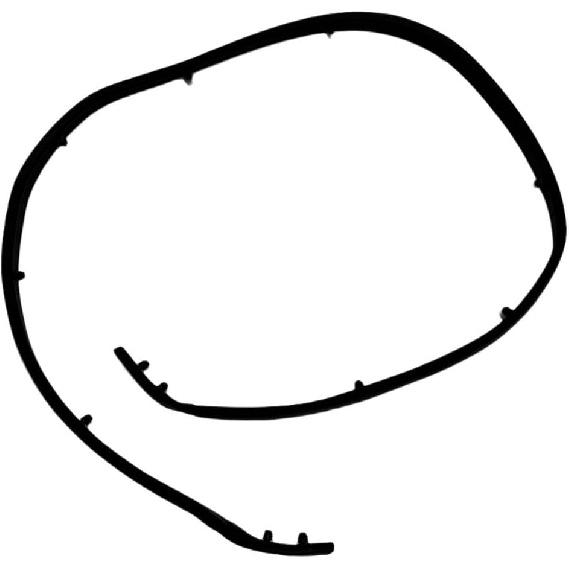 86357-D4000, 86357-D5000, Övre Stötfångarlist Gummitätning För Kia Optima 2016-2020