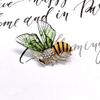 Enamel Bee Brooch - High-end, Niche, Premium Insect-themed High-end Jewelry Brooch
