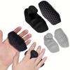 Rutschfeste Griffe Fingerkrafttrainer Tragbar Finger-Trainer Ergonomischer Gummi-Handschutz für Gewichtheben Klimmzüge Fitnessstudio-Training
